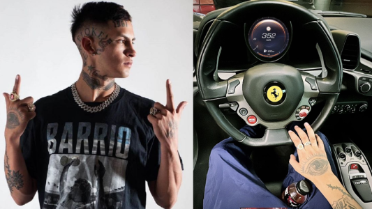 L-Gante se compró una Ferrari que vale más de medio millón de dólares