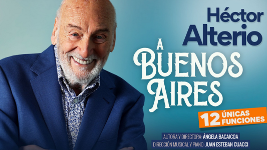 Héctor Alterio presenta "A Buenos Aires"