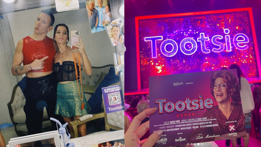 Gimena Accardi orgullosa de la personificación de Nico Vázquez en Tootsie