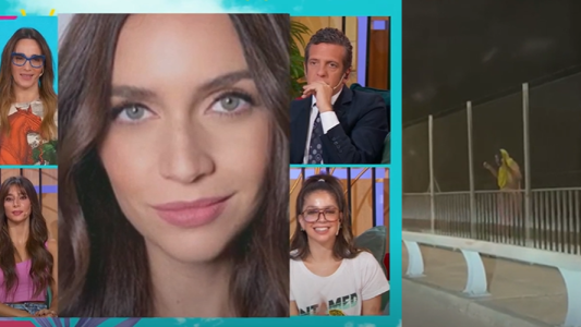 Zaira Nara le salvó la vida a un hombre que estaba por saltar de un puente