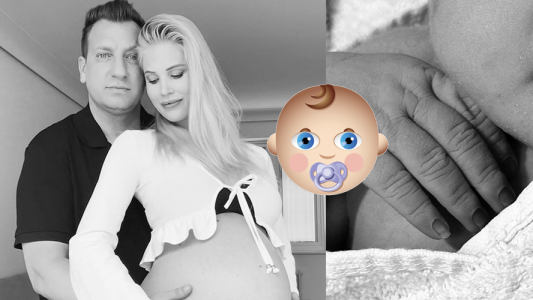 Nació Elle, la hija de Maxi López y Daniela Christiansson