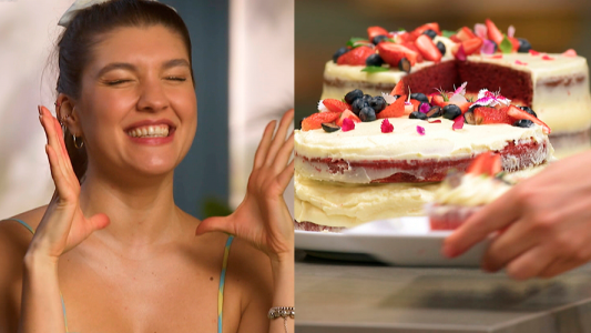 Estefanía encarriló red velvet trabajo habló vos