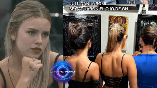 Así reaccionó Coti al enterarse del tatuaje de Julieta, Romina y Daniela