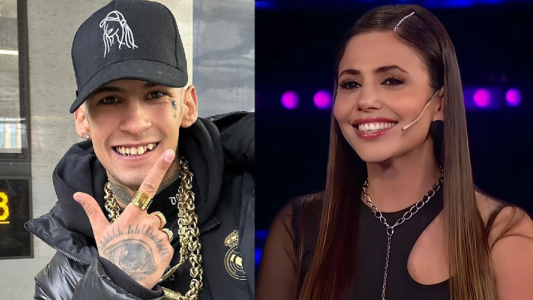 L-Gante Romina ex Gran Hermano juntos madrugada foto borraron