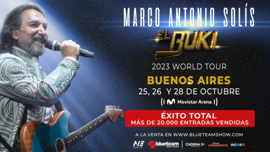 Sigue el éxito de Marco Antonio Solís: ¡agregó nueva función el 28 de octubre!