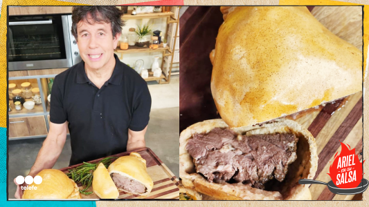 Receta de Pata de cordero envuelta en masa