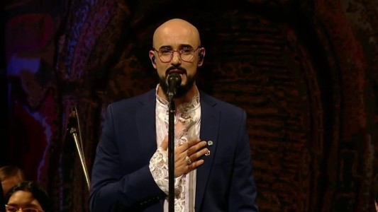 "Alta en el cielo": el álbum patrio de Abel Pintos fue presentado en el Colón