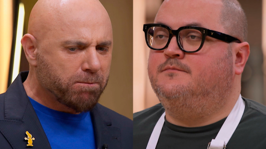 Germán Martitegui se asqueó con el plato de Rodolfo: "Te lo tiro por la cabeza"