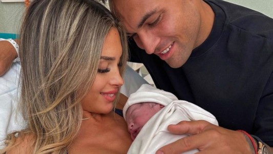 Nació Theo, el hijo de Lautaro Martínez y Agustina Gandolfo