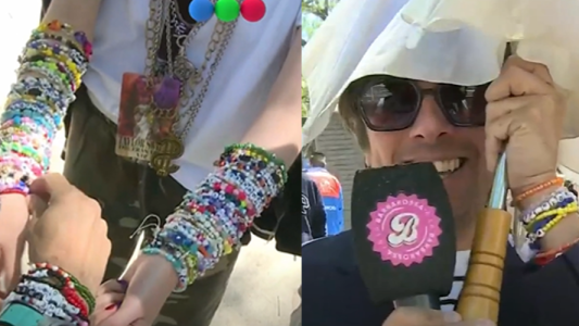 Robertito Funes fans Taylor Swift pulseritas baile vip acampe furor