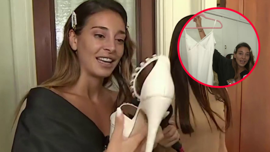 La previa del casamiento de Sol Pérez: el vestido, el maquillaje y sus zapatos