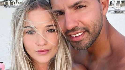 El Kun Aguero y Sofia Calzetti confirmaron embarazo