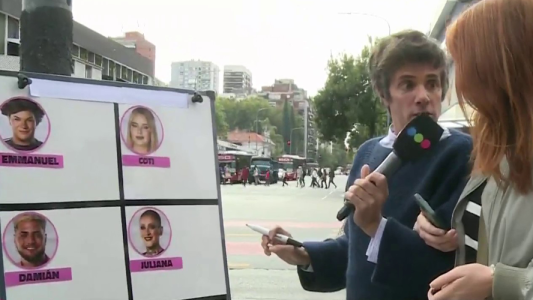 Placa multitudinaria en Gran Hermano: Robertito Funes toma el pulso de la calle