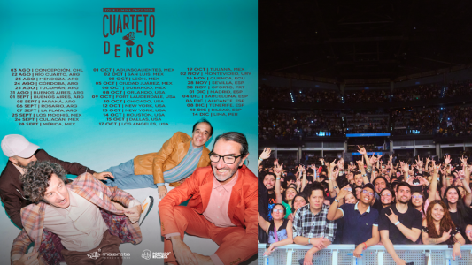 Cuarteto de Nos realizará una gira por distintas ciudades de Argentina 2024