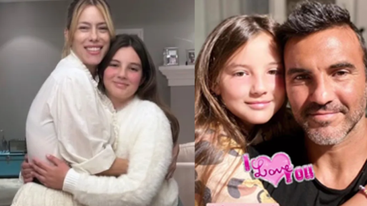 Cómo fue el festejo de cumpleanos de Sienna con Fabian Cubero y Nicole Neumann