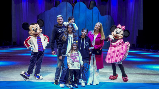 Los famosos que estuvieron presentes en Disney On Ice