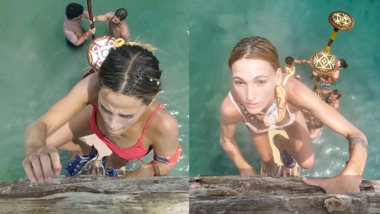El campamento Sur ganó por primera vez un juego de beneficios gracias al equilibrio y la fuerza