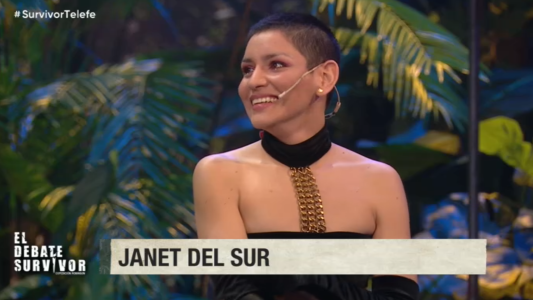Una nueva Janet en el debate: "Fui a buscar cámara y lo logré"