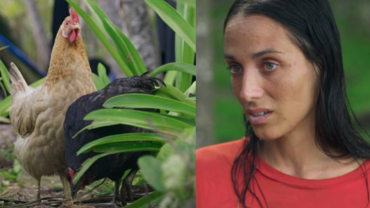 Fiorela sufre por el maltrato animal: ¿la tribu norte se comerá las gallinas?