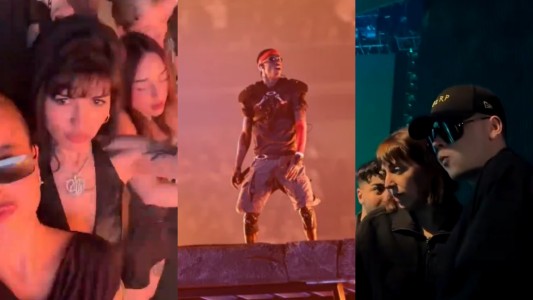 La factoría del trap argentino disfrutó del show de Travis Scott en Buenos Aires