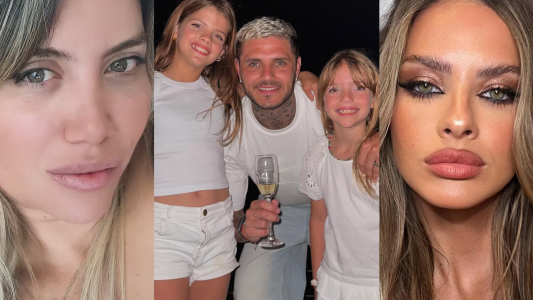 Wanda Nara explotó contra Mauro Icardi y la China Suárez: "Con las nenas no"