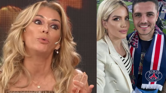 Yanina Latorre sigue de cerca la "novela" entre Mauro Icardi y Wanda Nara