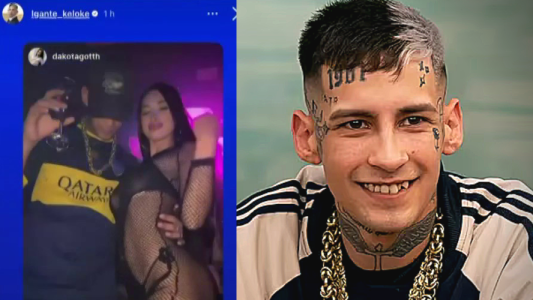 ¿Tiene nueva novia? Se lo vio a L-Gante en una fiesta con una mujer