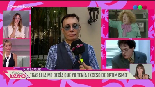 Marcelo Polino recordó los momentos de amistad que tuvo junto a Antonio Gasalla