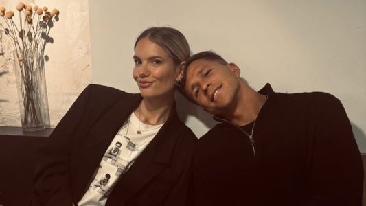 Eva Bargiela y Gianluca Simeone compartieron la primera ecografía de su hijo