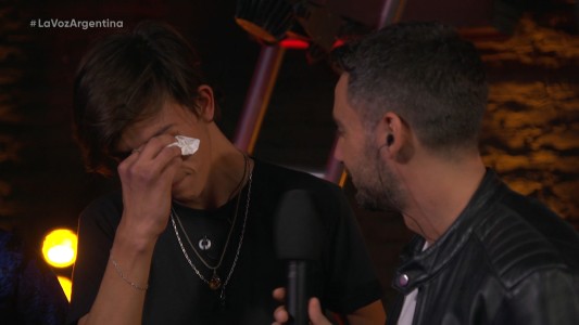 Terminó llorando después de que los coaches lo rechazaran: "No me dio el tono"