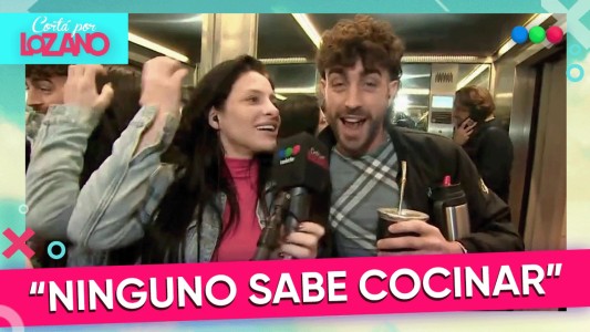 Bajo el mismo techo: Ulises y Chiara se fueron a vivir juntos