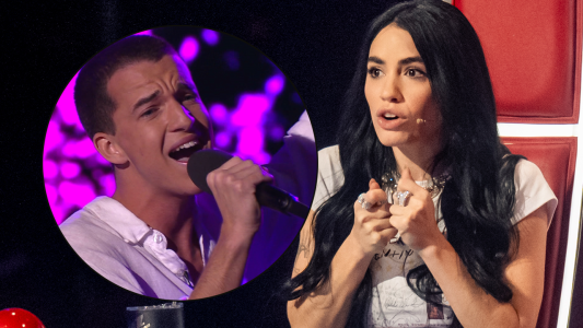 Lali quedó encantada con un participante: "Hizo una de Cristian Castro"