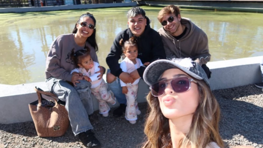 El día de campo de Daniela Celis, Thiago Medina, Juli Poggio y Nacho Castañares