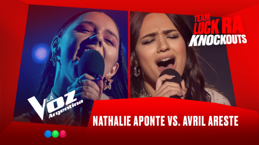Nathalie Aponte vs. Avril Areste - Team Luck Ra - Knockouts - La Voz Argentina 2025