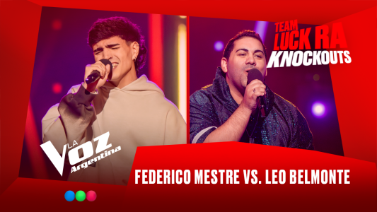 Federico Mestre vs. Leonardo Belmonte - Team Luck Ra - Knockouts - La Voz Argentina 2025