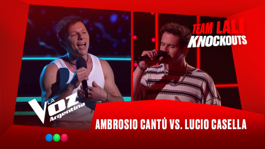Ambrosio Cantú vs. Lucio Casella - Team Lali - Knockouts - La Voz Argentina 2025