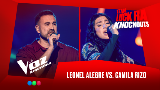 Leonel Alegre vs. Camila Rizo - Team Luck Ra - Knockouts - La Voz Argentina 2025