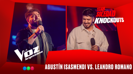 Agustín Isasmendi vs. Leandro Romano - Team Soledad - Knockouts - La Voz Argentina 2025
