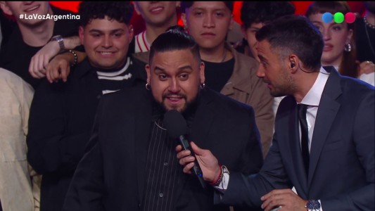 Leandro Colman ganó "La Voz, El Regreso" y eligió equipo en medio de festejos