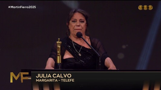 La dedicatoria de Julia Calvo para Cris Morena: "Gracias por no bajar los brazos"