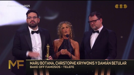 Bake Off Famosos se quedó con el Martín Fierro al Mejor Jurado: "Cocinar es un acto de amor"