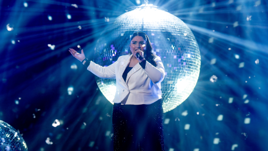 Eugenia Rodríguez tras su performance: "Estoy en modo Miranda!"