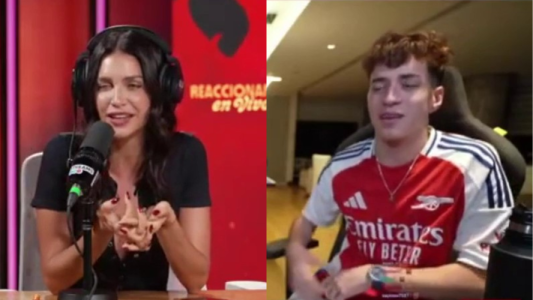la reaccion de zaira nara y el acercamiento de bauletti