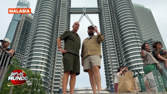 Marley y Damián Betular recorrieron las Torres Petronas, un orgullo argentino en medio de Malasia