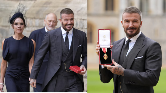 david beckam nombrado caballero por el rey de inglaterra