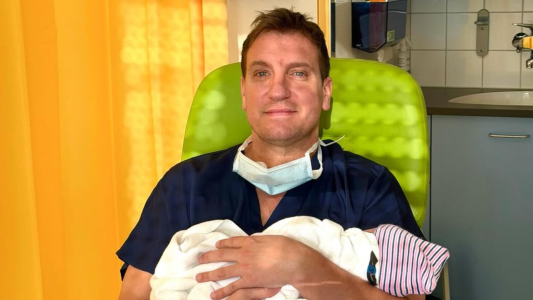 Nació Lando, el segundo hijo de Maxi López y Daniela Christiansson
