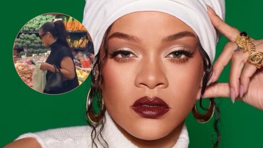 Video | Rihanna protagonizó un confuso episodio en un supermercado