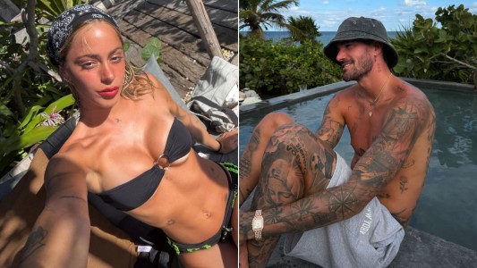 Video | Las románticas vacaciones de Tini Stoessel y Rodrigo De Paul en el Caribe