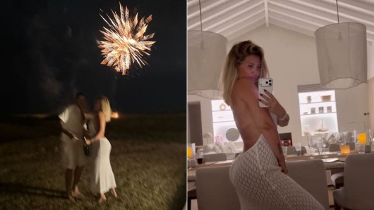 Wanda Nara celebró Año Nuevo en su mansión de Nordelta: "El mejor fin de año"