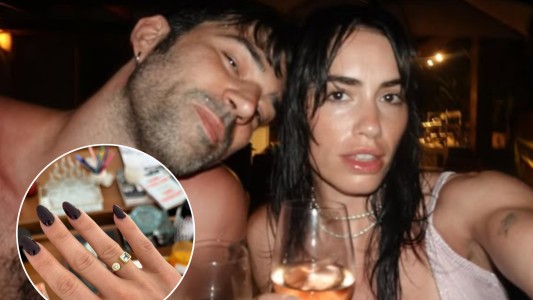 "Nos casamos": Lali Espósito anunció su compromiso con Pedro Rosemblat